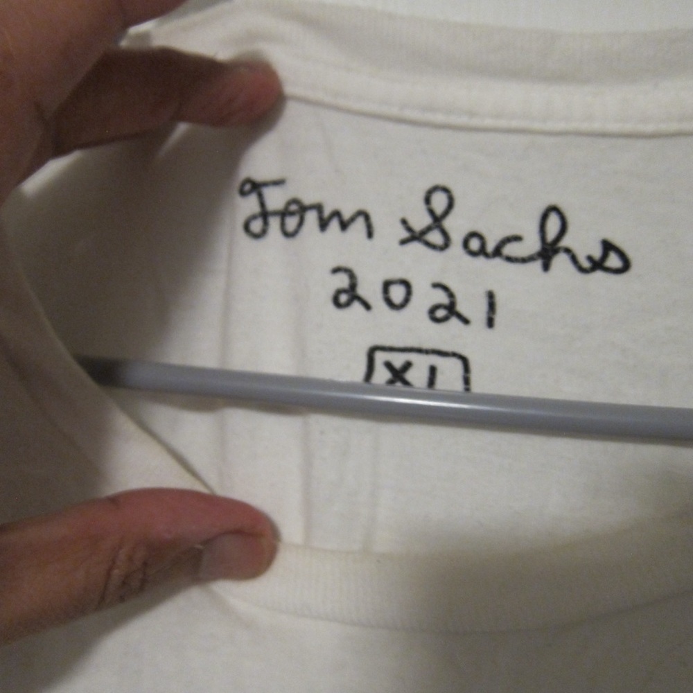 Tom Sachs XL tee